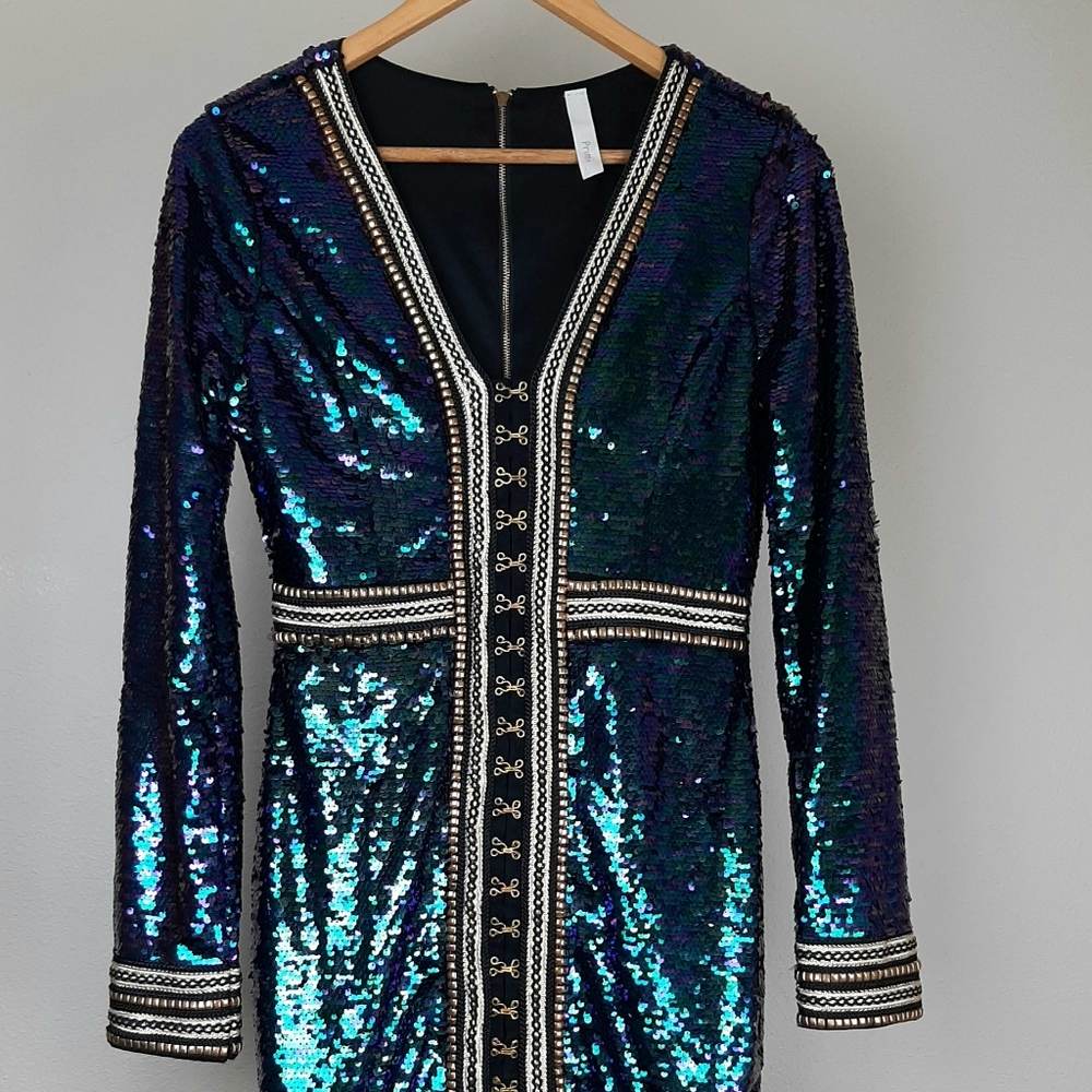 sexy sequin mini dress